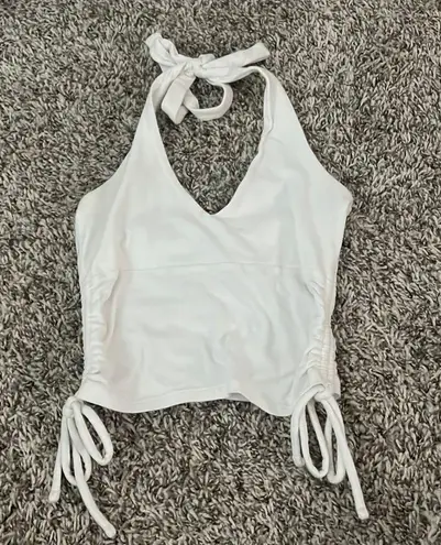 Hollister cinch halter top