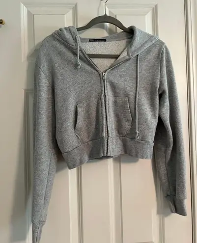 Brandy Melville Cropped Hoodie