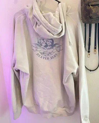 Brandy Melville carla hoodie White 25 From katie