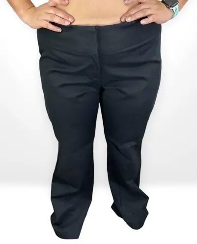 Magaschoni Collection Black Straight Leg Dress Pants Size 14