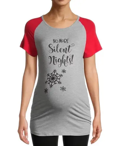 Motherhood NEW Planet Silent Night Maternity Tee shirt S