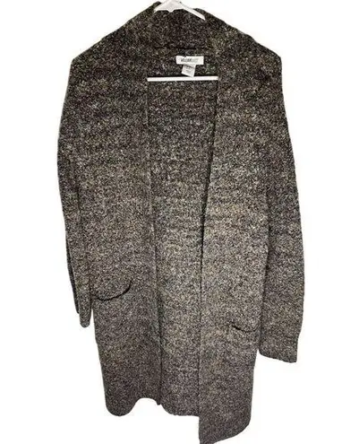 William Rast Women's Gray Chunky Knit Cardigan Sweater Size M - Image 1