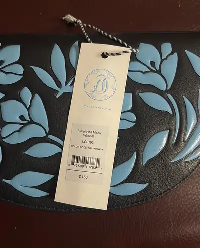 Draper James Floral Half Moon Wristlet