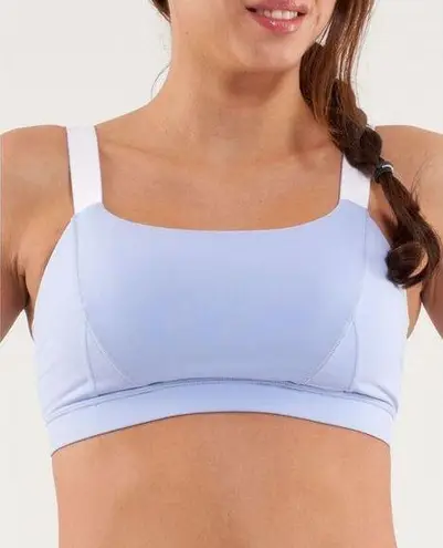 Lululemon  Lavendar Dusk Padded Wireless Sports Bra Womens Size 10