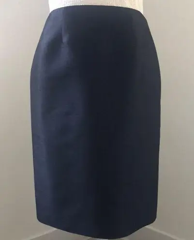 Teri Jon Black Silk Skirt Sz 6/8