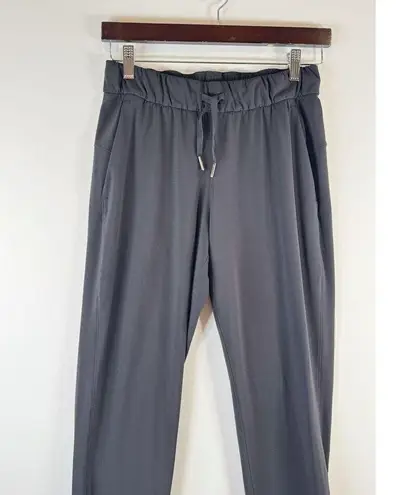Lululemon Women Pants Black On The Fly Jogger Pull On Casual Stretch Size 4