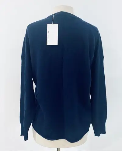 360 Cashmere  100% cashmere sweater navy blue