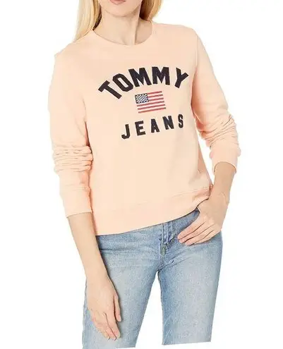Tommy Hilfiger NWT Tommy Jeans Flag Sweatshirt XS - Image 1