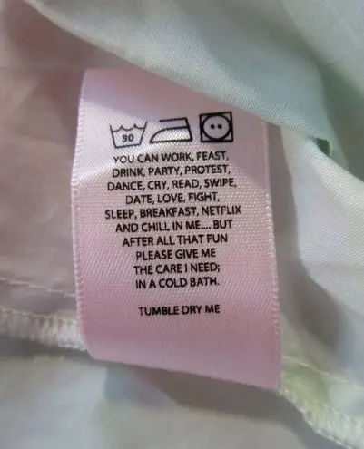 NWT Selkie The Ritz Gown in Chalk Pastel Rainbow Cotton Maxi Dress XS $399