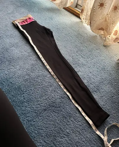 Lululemon Black Pink Yoga Astro Pants