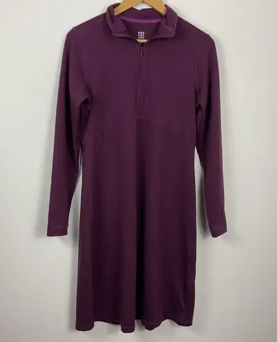 Title Nine Women's Dream Quarter Zip Long Sleeve Athletic Dress Size Medium