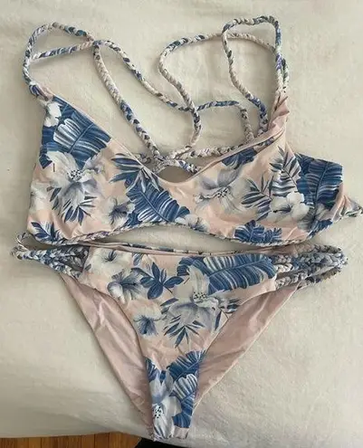 frankie's bikinis floral bikini