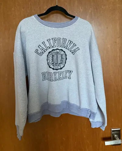 Vintage University of Berkeley Crewneck Gray Size M