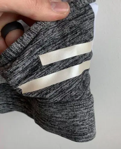 Lilybod  Gray & White Livvy Racerback Sports Bra