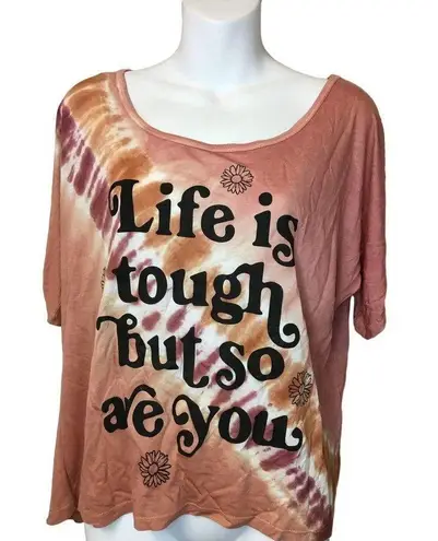 Cute "Life is tough but so are you TShirt Size M