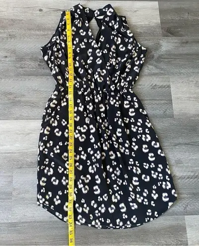 Rebecca Taylor Silk Leopard Dress Nordstrom Bobcat Print 2 Pockets