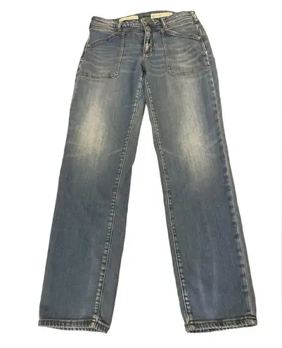 Pilcro and the Letterpress Anthropologie  Slim Boyfriend Jeans Women Size 28 Tall