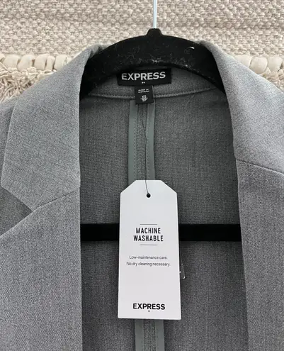 EXPRESS Light Gray Blazer - Image 5