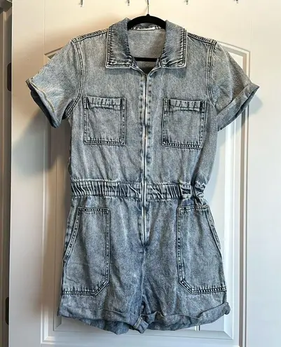 Denim romper Blue Size M