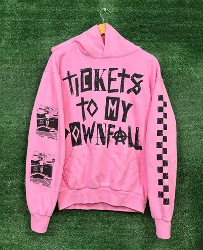 Machine Gun Kelly Tickets to My Downfall Oversized Hoodie Size Small