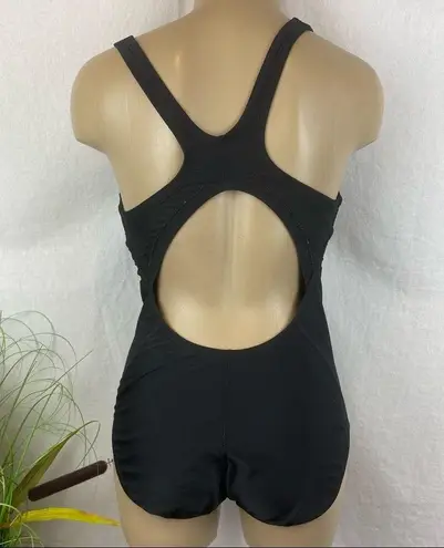 Nike  Black 1 Piece Sport Athletic Swim Bathingsuit M