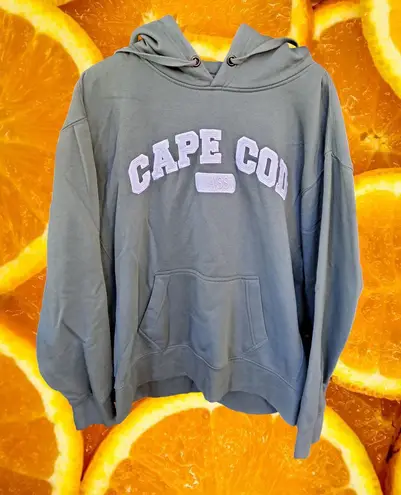 Gray Whale Green Cape Cod Hoodie Sweatshirt Size XL Green