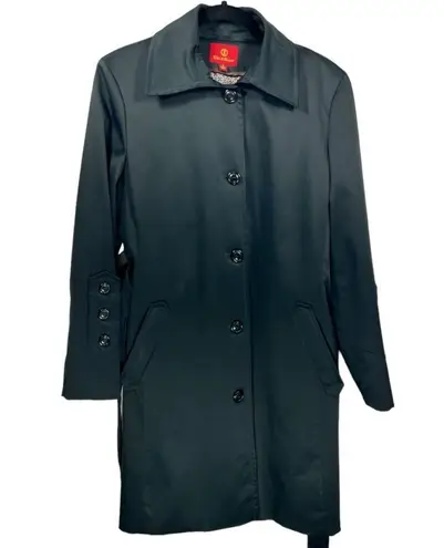 Cole Haan  Trench Coat Black 6