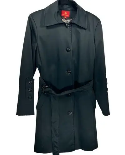 Cole Haan  Trench Coat Black 6