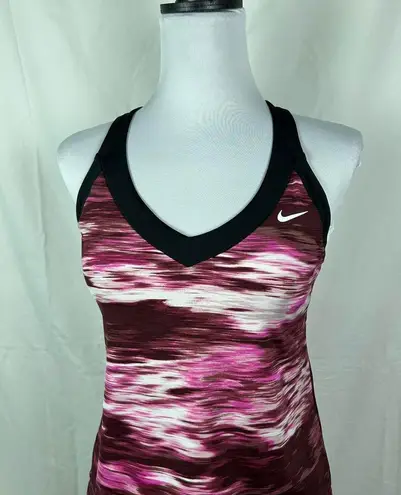 Nike Purple And Pink Tankini Top