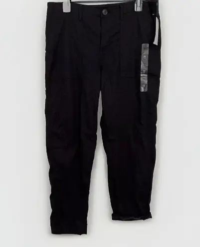 Tommy Hilfiger  Utility Crop Pants Black MEDIUM NEW