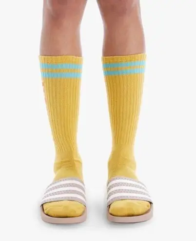 MOTHER Denim MOVE IT The Ra Ra Calf Sock Yellow