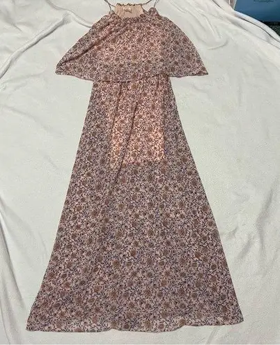 HM conscious floral maxi dress