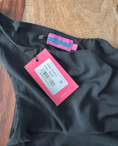 Edikted One Shoulder Cutout Mini Dress