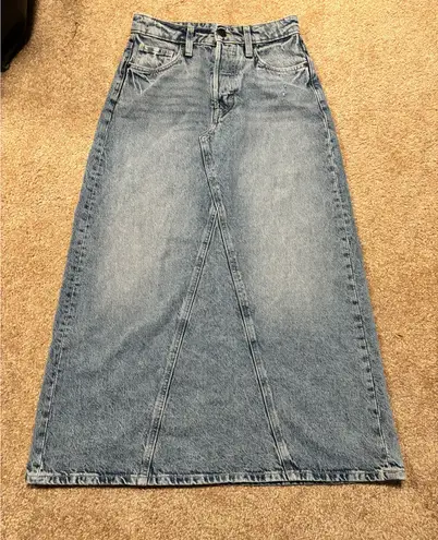 H&M  Skirt Maxi Denim - Image 1