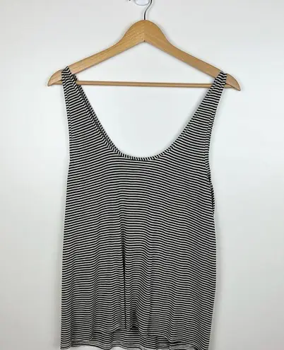 Rag and Bone NWT  Michal Crop‎ Scoop Neck Tank in Navy Stripe