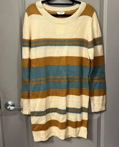 Umgee NWT  USA Stripped Sweater Dress