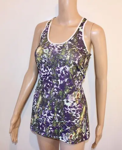 Lululemon Racerback Tank Top - Leaf Print