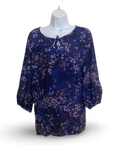 White Stag Floral Blouse