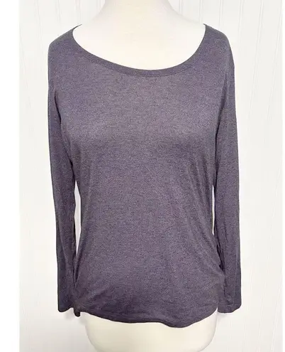 32 Degrees Heat 32 Degree Heat Women's Scoop Neck Long Sleeve Pullover Tee Gray Size XL Set of 2