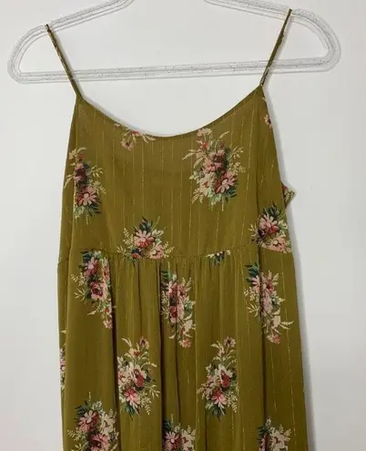 Madewell Cami Tier Midi Dress in Metallic Corsage Multi Size 12 120 36 Off Retail New With Tags From Alana