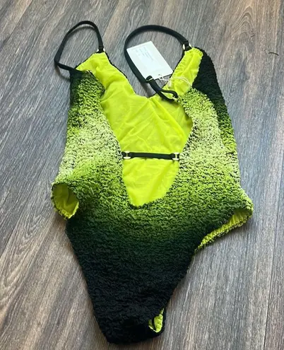Hanne Bloch DEGRADÉ NIDO SWIMSUIT Green