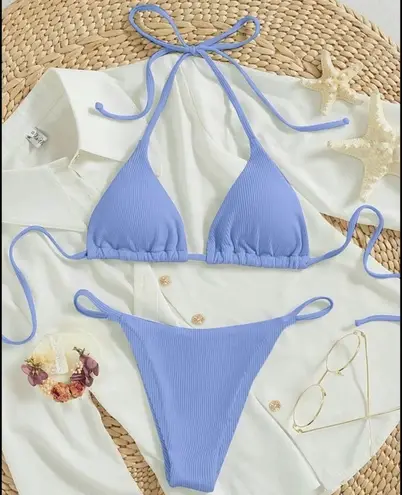 Boutique Periwinkle, Halter, Bikini Set