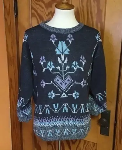 Vintage 80s fun sweater Size M