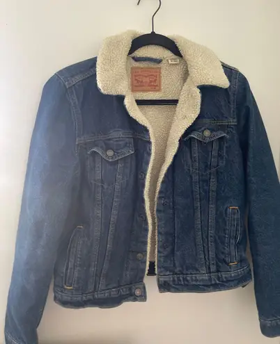 Levi's Levi’s Sherpa Lined Denim Trucker Jacket