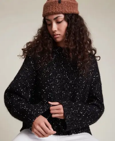 ALL SAINTS Nell Jumper Pullover Sweater Crewneck Drop Shoulder Women M Oversized