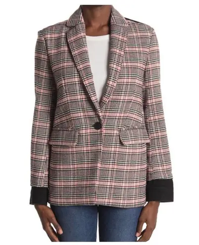Ella Moss MENSWEAR PLAID BLAZER