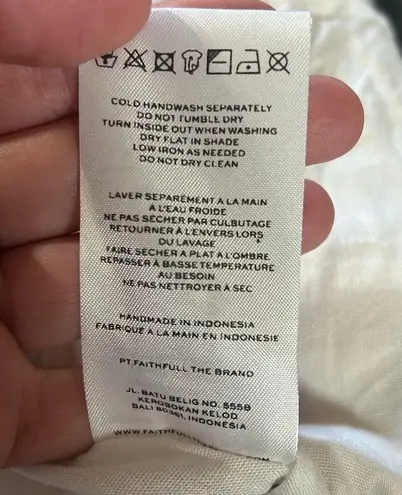 Faithfull the Brand “Zuma” Linen Mini Dress