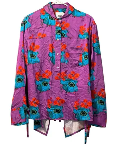 Opening Ceremony Women's Shirt Size 42 Made In Italy Colorful Designer Modern