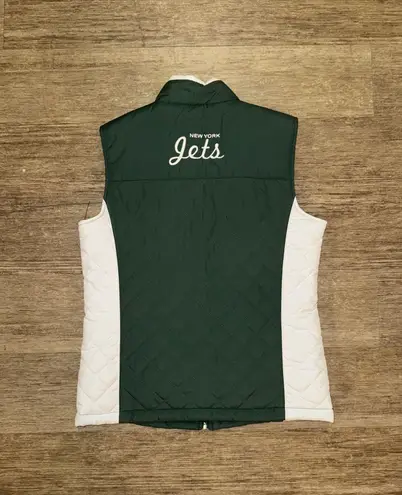NFL Team Apparel New York Jets Women’s Puffer Vest - Small