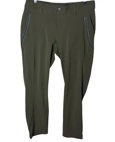 Columbia Women’s Sz Large Women Black Bryce Canyon II Pant in Woodland Big Gem Green